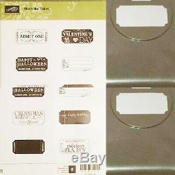 Stampin Up That's The Ticket Retired Stamps Set Punch Scrapbook Cardmaking Craft