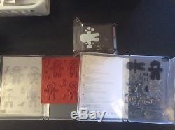 Stampin Up! Two Stamp Sets & Punch, Cookie Cutter Bundle, Christmas & Halloween
