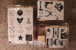 Stampin' Up Unmounted Stamp Sets LOOK Huge Lot You Choose 1999-2007 Retired
