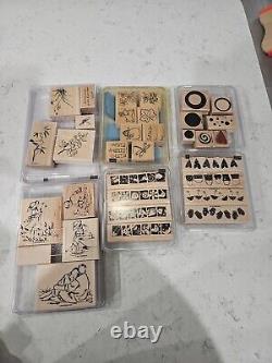 Stampin'Up! Weather Or Not, Summer By The Sea, Etc Stamps Rubber Rare