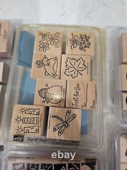 Stampin'Up! Weather Or Not, Summer By The Sea, Etc Stamps Rubber Rare