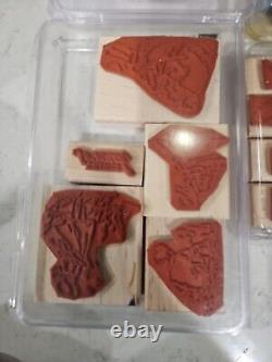 Stampin'Up! Weather Or Not, Summer By The Sea, Etc Stamps Rubber Rare