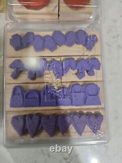 Stampin'Up! Weather Or Not, Summer By The Sea, Etc Stamps Rubber Rare Retired