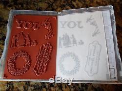 Stampin' Up! Welcome Christmas Into Your Heart Stamp Set Brand New