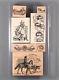 Stampin Up Wild Wild West Rubber Stamp Set + Bonus Western Cowboy Horses Boots