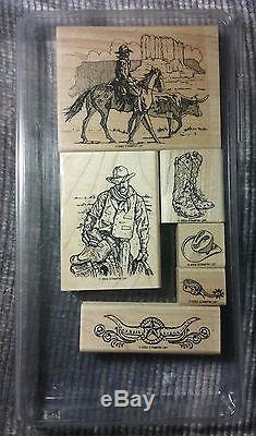 Stampin' Up! Wild Wild West Set Marlboro Man / Classic Cowboy Western Set