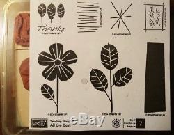 Stampin Up Wooden Stamps NEW 14 Sets