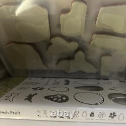 Stampin Up lot 132 STAMP SETS Rubber & Clear Acrylic + 9 Sets w Blocks Most New