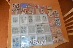 Stampin Up lot 30 + sets retired new used rare titles in photos look and bid