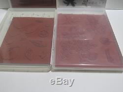 Stampin Up lot of 10 sets New and Used Retired