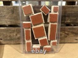 Stampin Up lot of 10 sets- over 100 stamps- some new and uncut