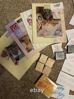 Stampin Up sets and various stamps plus ink never used and punches