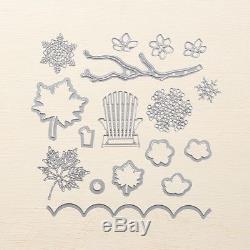 Stampin up Colourful Seasons stamp set with Seasonal Layers thinlits dies