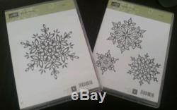Stampin up Festive Flurry Clear Mount Stamp Set