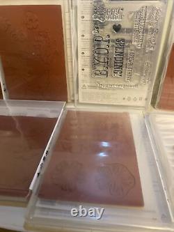 Stampin up! Lot 21 New stamp sets snd 3 used