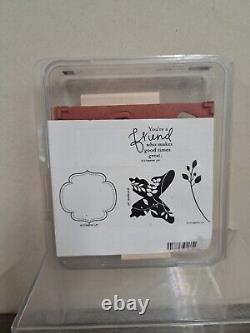 Stampin up Lot 7 Sets 48 Stamps New Or Lightly Used