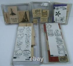 Stampin up, Rubber Stamps Lot Of 200+ Rubber Stamps Some New Some Used