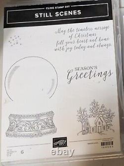 Stampin up Still scenes & Zoo Globe stamp set & Dies & 4 Sets Shaker Globes