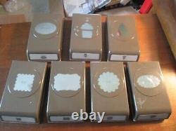 Stampin up die sets Christmas bell clouds labels cupcake arts crafts
