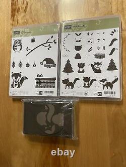 Stampin up foxy friends 2 stamp sets and punch
