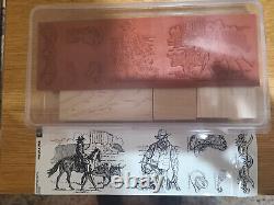 Stampin up retired wood stamp sets