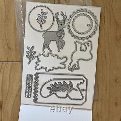 Stampin up stamp and die sets Christmas And Halloween. Brand New! Set of 8