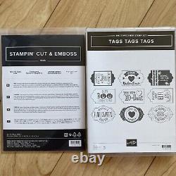 Stampin up stamp and die sets Christmas And Halloween. Brand New! Set of 8