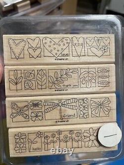 Stampin up stamp sets Lot (Used)