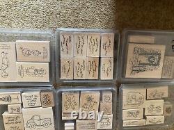 Stampin up stamp sets and marker set, only used a few times in mint condition