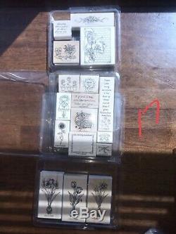 Stampin up stamp sets lot