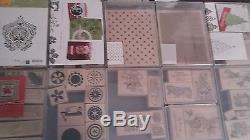 Stampin up stamp sets lot wood mount retired fairies dragons WS1
