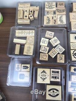 Stampin up stamp sets retired wood
