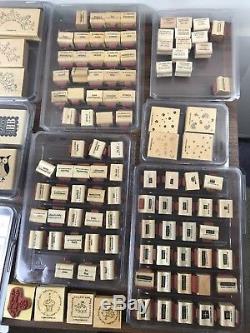 Stampin up stamp sets retired wood