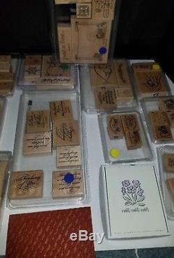 Stampin up stamps sets and more LOT