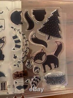 Stampin upFoxy Friends & Cozy Critters sets & Fox Builder Punch