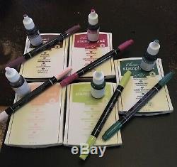 StampinUp! RETIRED 2017-19 In Color Ink Pads, Refills, & Markers, Complete Set