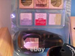 Stamps Stampin Up! Retired Rare Rubber Big Lot of 45 stamps plus gift tag punch