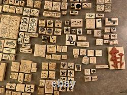 Stamps Stampin Up! Retired Rare Rubber Set 300+ Lot Colossal 1995-2007 Vintage