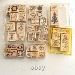 Stamps Stampin Up! Retired Rubber Set 225+ Mixed Lot 1997-2006 Vintage