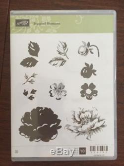 Stippled Blossoms Clear Mount Retired Stamp Set From Stampin' Up