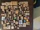 Vintage LOT OF 130 WOOD MOUNTED RUBBER STAMPS VARIOUS SIZES