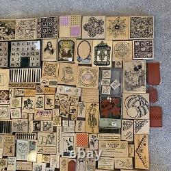 Vintage Lot Of 900+ Mixed Rubber Stamps Stamp Stampin' Stampin Up Sets Scrapbook