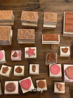 Vintage Rubber Stamps lot of 49 Whispers Anita', stanpin'up & MORE