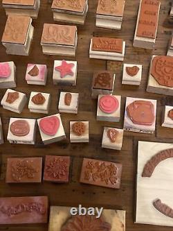 Vintage Rubber Stamps lot of 49 Whispers Anita', stanpin'up & MORE