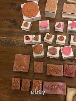 Vintage Rubber Stamps lot of 49 Whispers Anita', stanpin'up & MORE