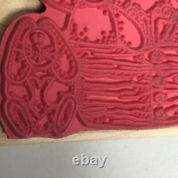 Vintage Stampassions Dianna Marcum Basket N Bunnies Rubber Stamp Stamper G 4253