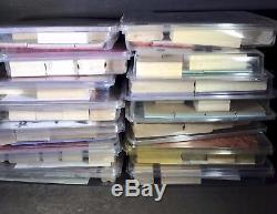 W Huge Lot New Stampin Up 62 Sets. Wood Mount Scrapbooking Rubber Stamps