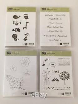 Wholesale LOT of 15 STAMPIN' UP! Sets BRAND NEW! -rubber & photopolymer RETIRED